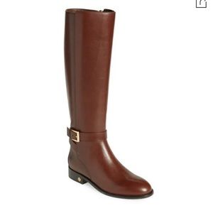 Tory Burch, New, Brooke 25mm Knee Boot Calf leather. Elegant boots.